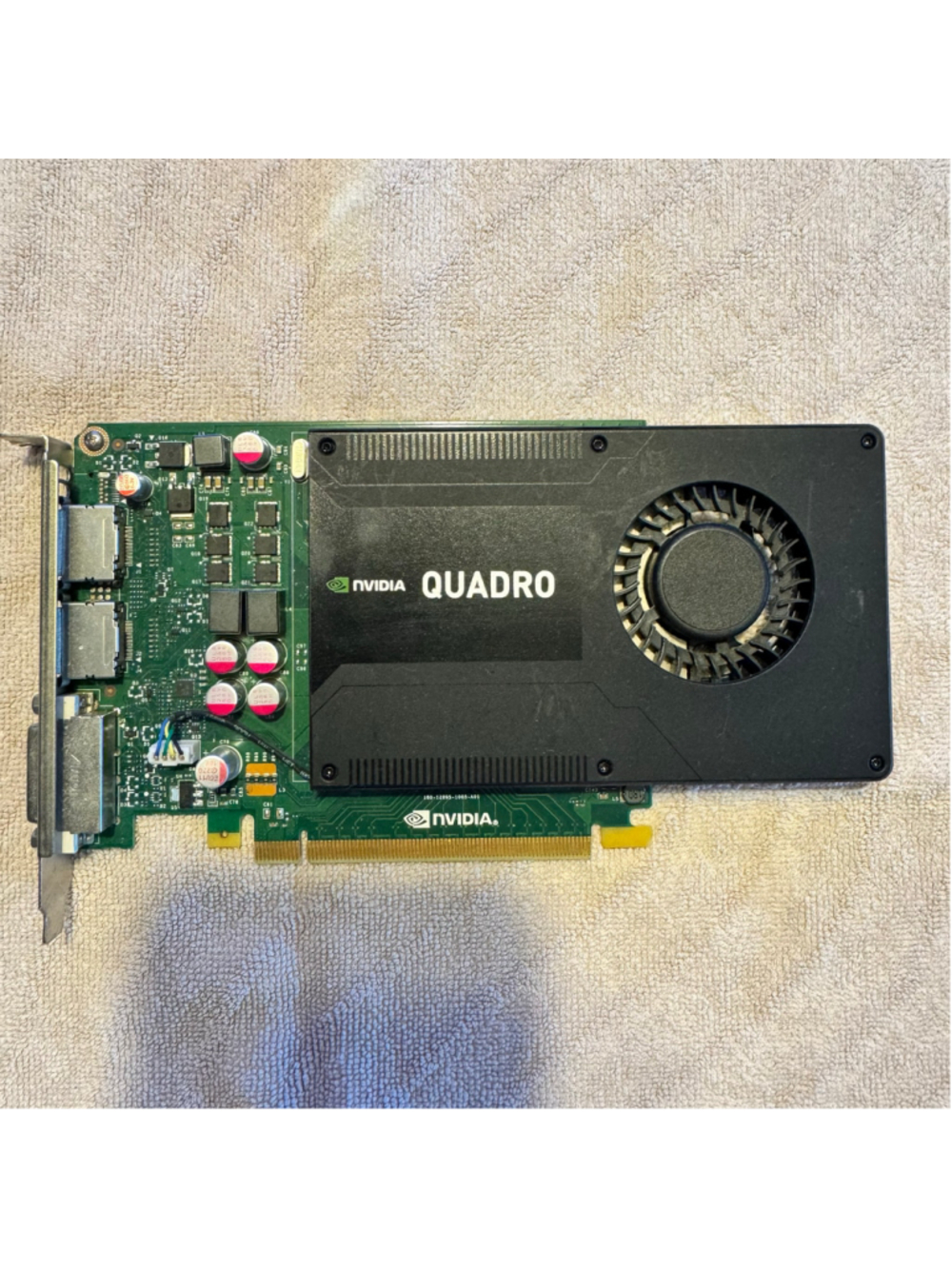 NVIDIA Quadro K2000 2GB GDDR5 PCIe GPU 2x DisplayPort DVI FRU 03T8310 Untested